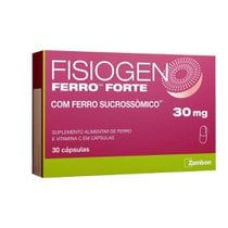 Fisiogen Ferro Forte 30mg 30 cápsulas