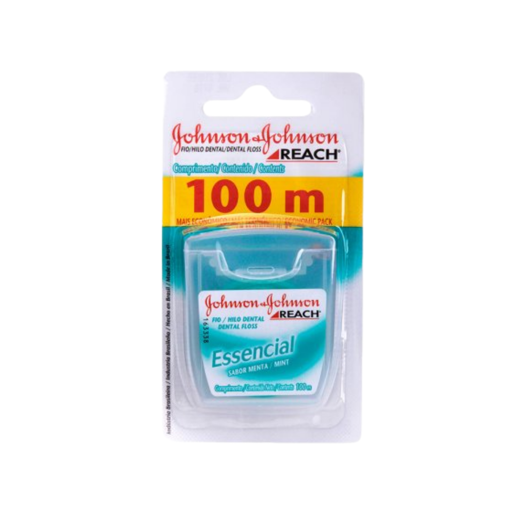 Fio Dental Johnson's Essencial Menta 100m