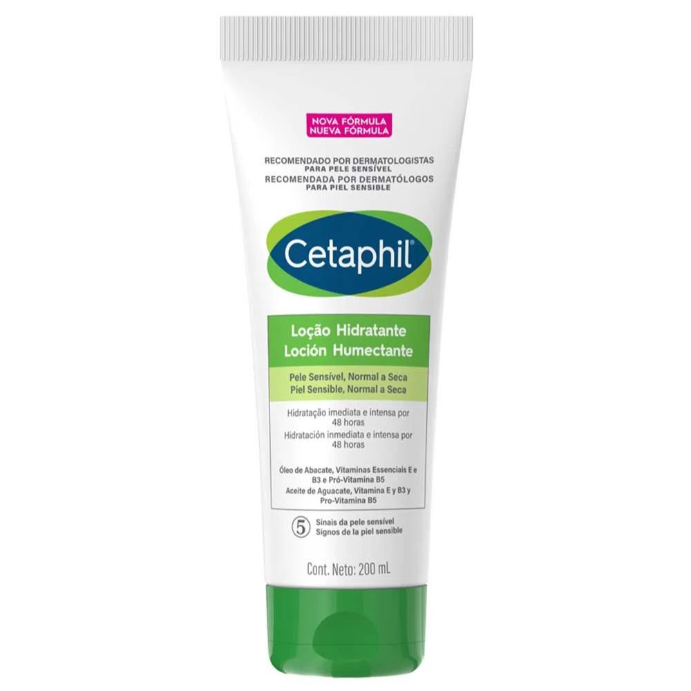 Loção Hidratante Cetaphil Rosto E Corpo Sem Fragrância 200ml