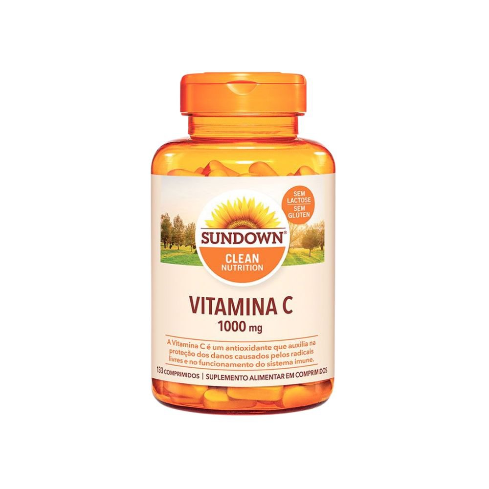 Suplemento Alimentar Vitamina C Sundown 1000mg 133 Cápsulas