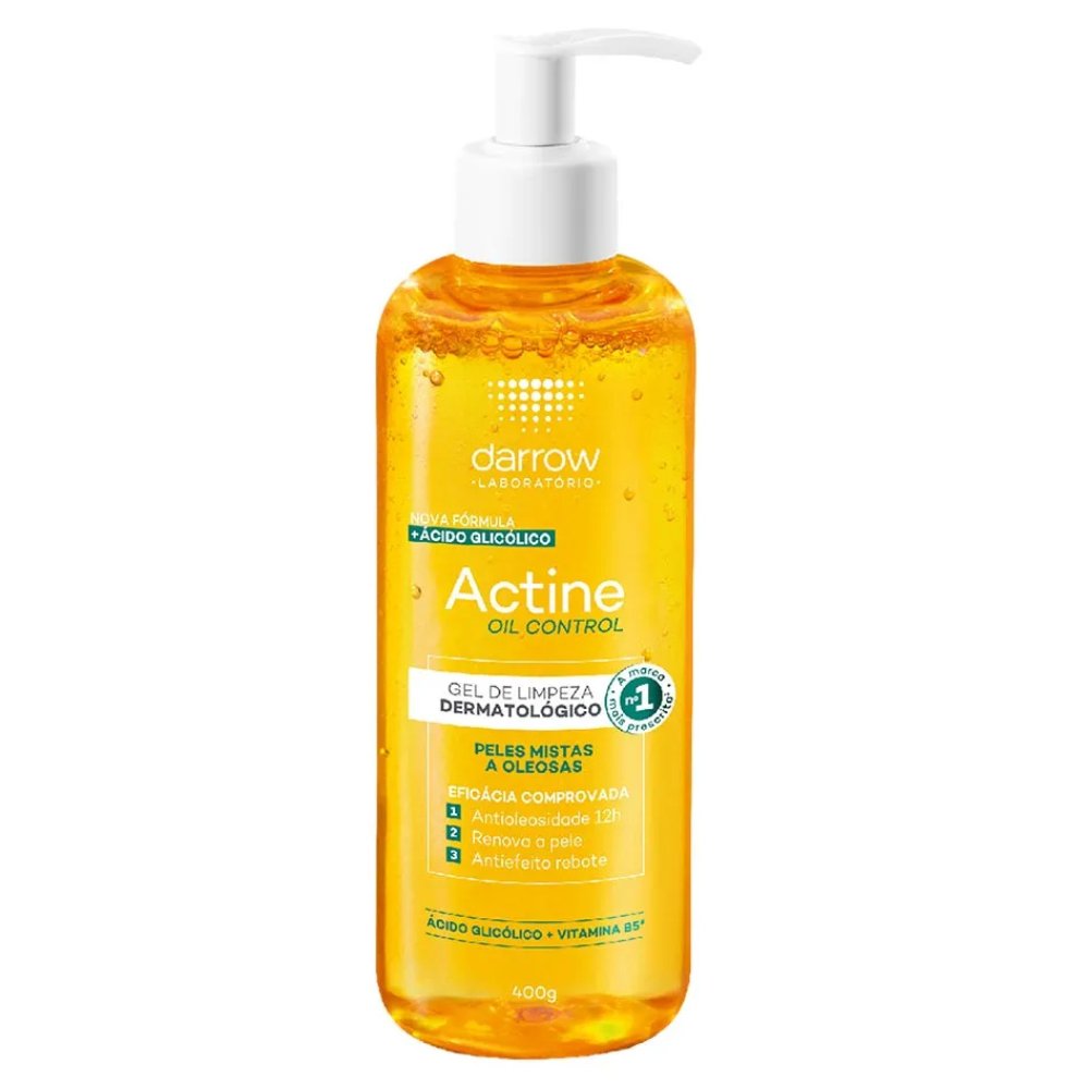 Gel De Limpeza Facial Actine Oil Control 400g