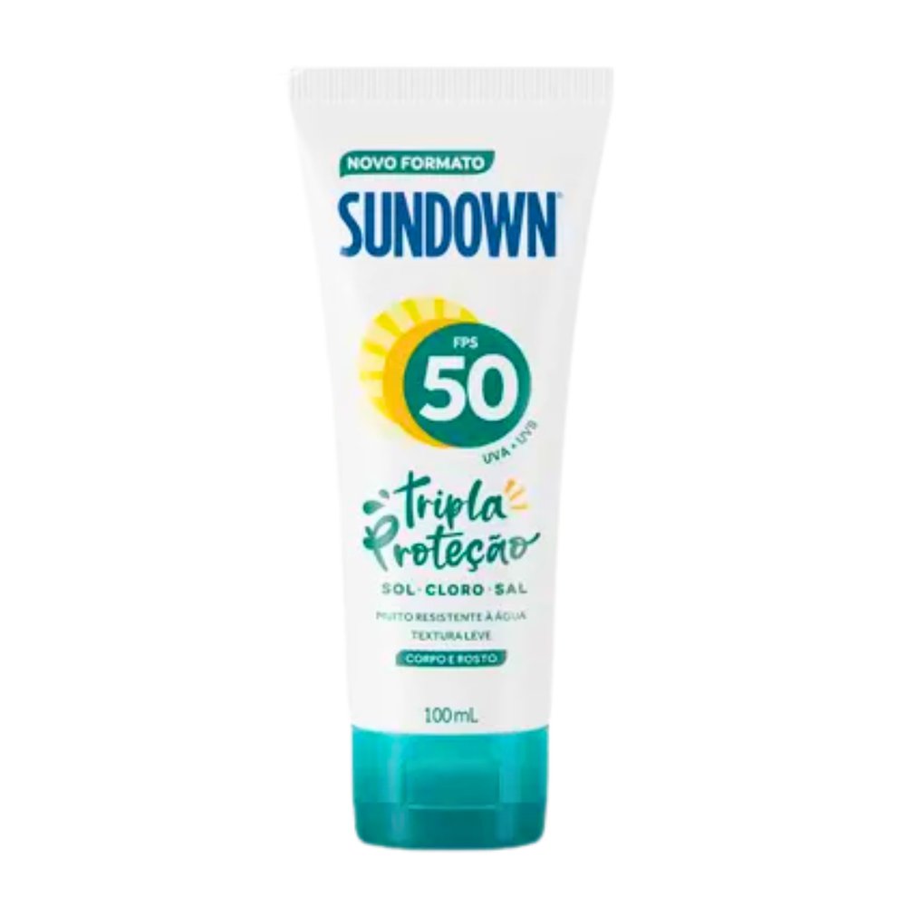 Protetor Solar Sundown Tripla Proteção Fps50 100ml